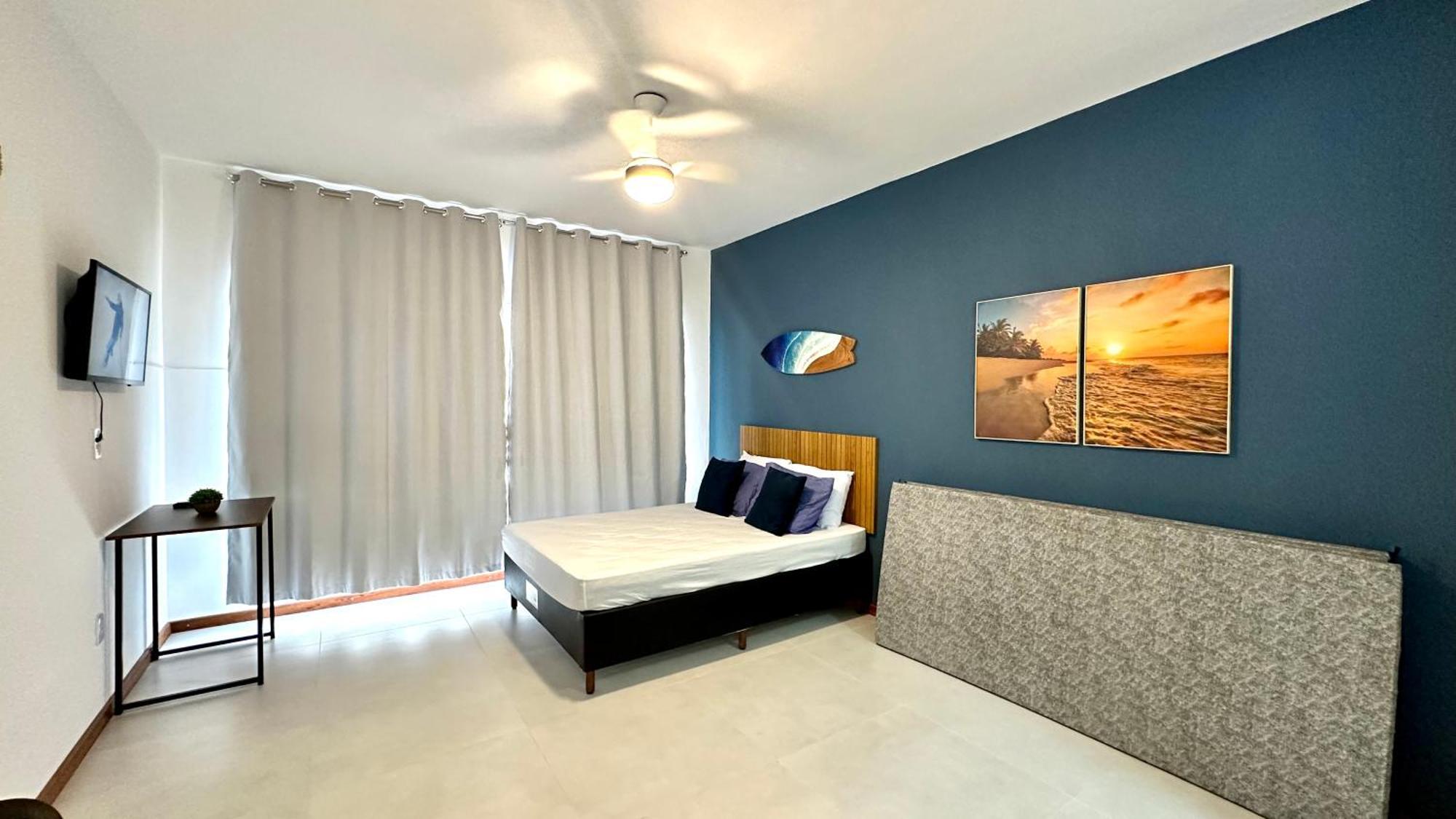 Апартаменти Flat Quarto E Sala Praia Das Castanheiras Гуарапарі Екстер'єр фото
